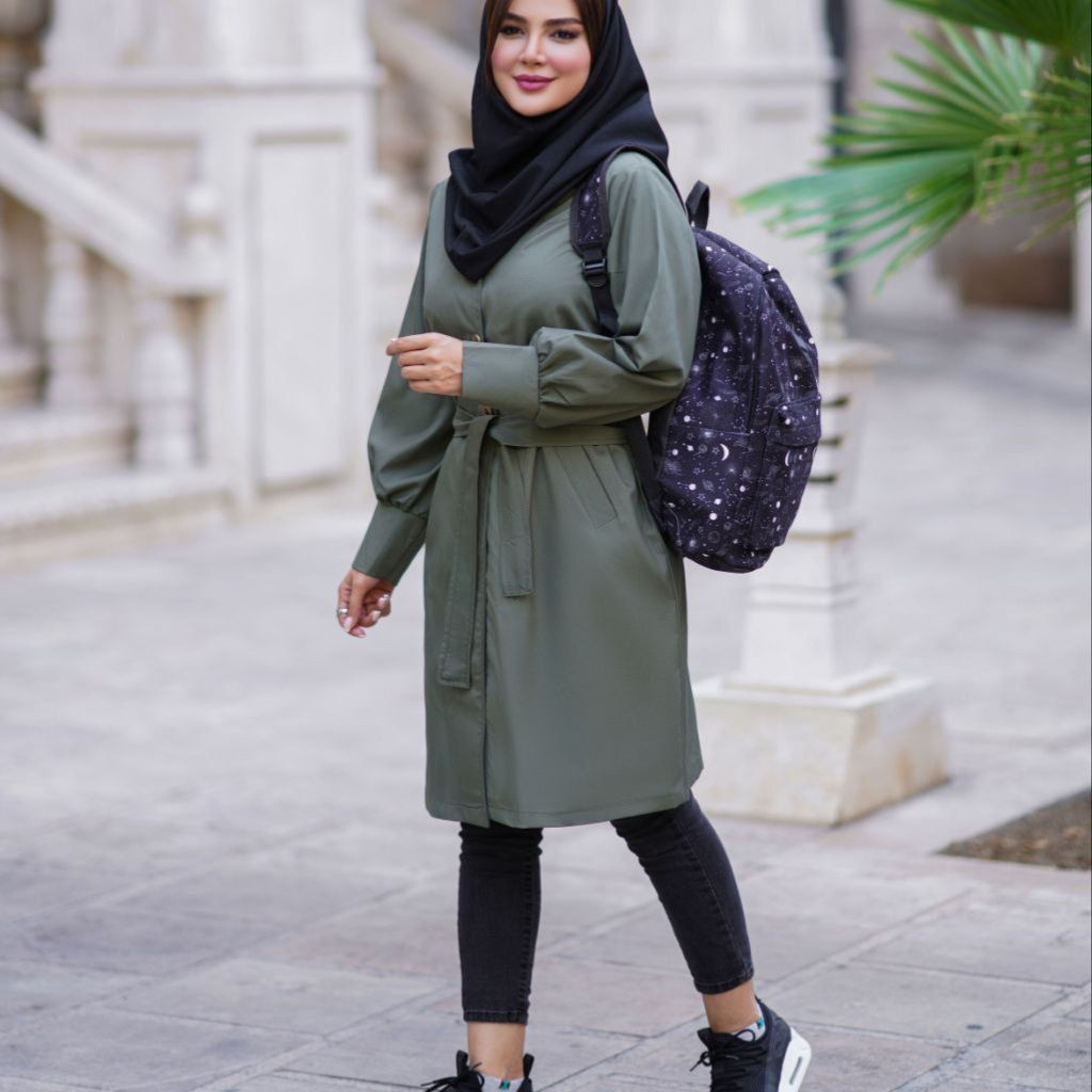 خرید آنلاین مانتو دانشجویی ترانه