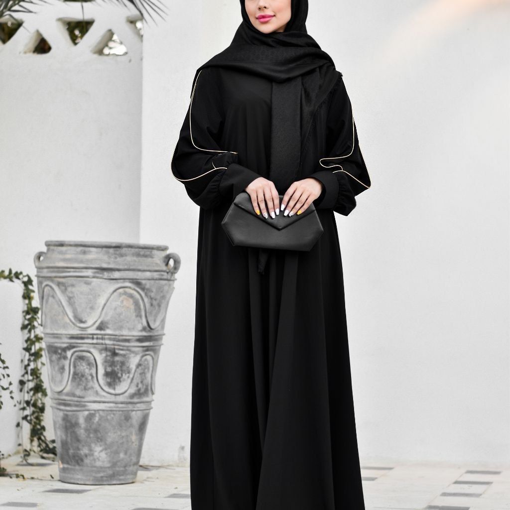 خرید اینترنتی مانتو عبایی کد 507004