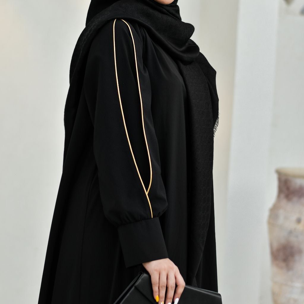 خرید اینترنتی مانتو عبایی کد 507004