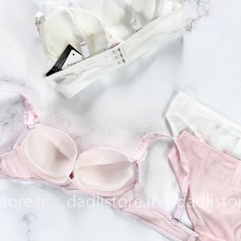 فروش اینترنتی ست شورت و سوتین اسفنجی طرح گل