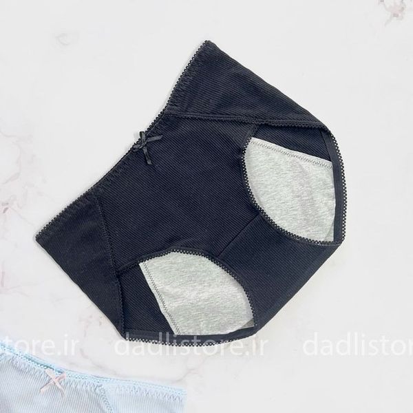 شورتکس قاعدگی نخی طرح فانتزی کبریتی پاپیون دار
