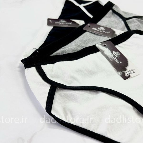 شورت نخ پنبه عروسکی طرح ساده نوار دوزی
