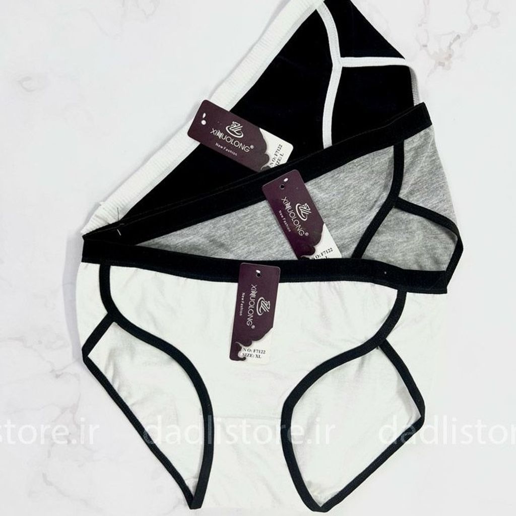 فروش اینترنتی شورت نخ پنبه عروسکی طرح ساده نوار دوزی