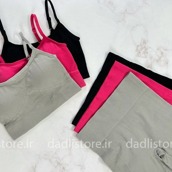 ست نیمتنه شورتک سیملس ورزشی کبریتی