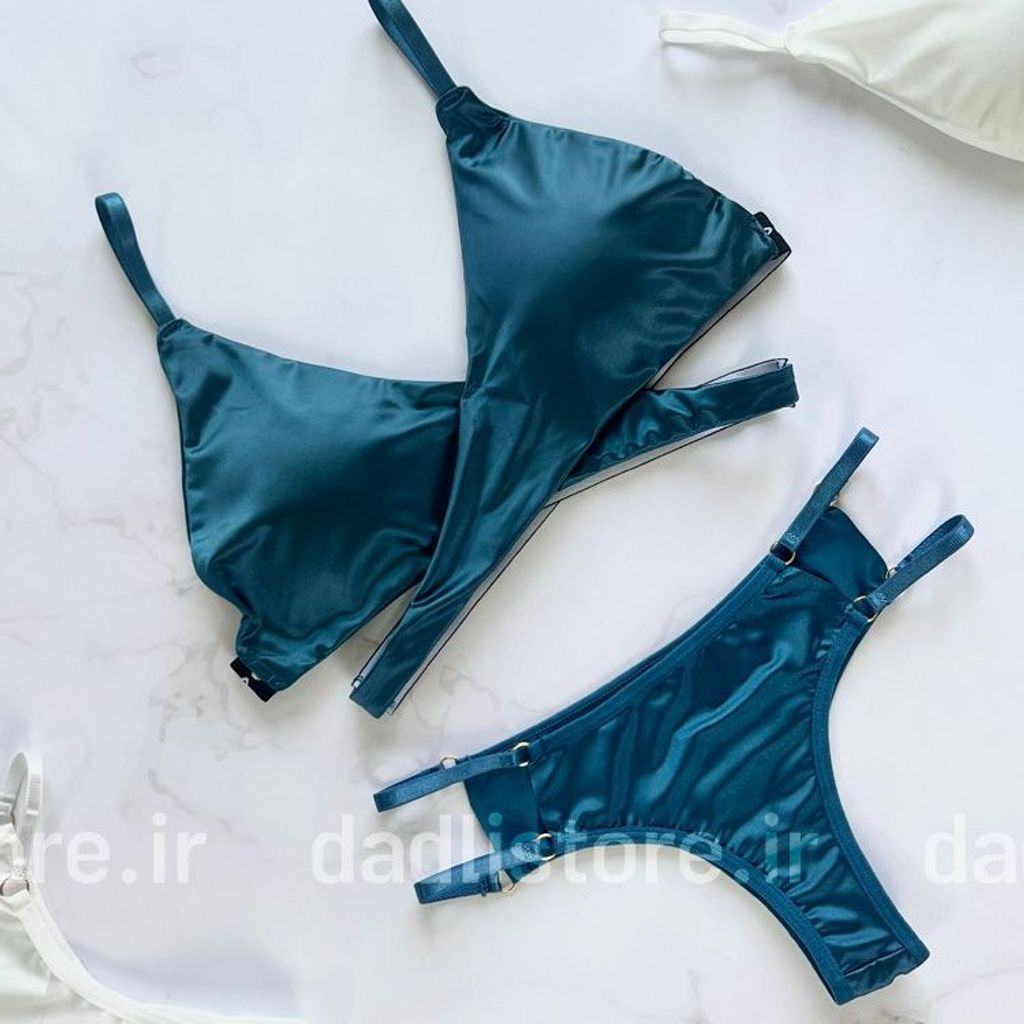 خرید آنلاین ست شورت و سوتین ساتن فانتزی Love Sport