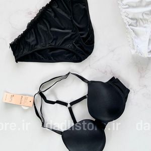 خرید آنلاین ست شورت و سوتین اسفنجی مانکنی هارنس دار فانتزی