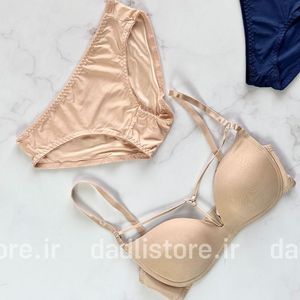 خرید اینترنتی ست شورت و سوتین اسفنجی مانکنی هارنس دار