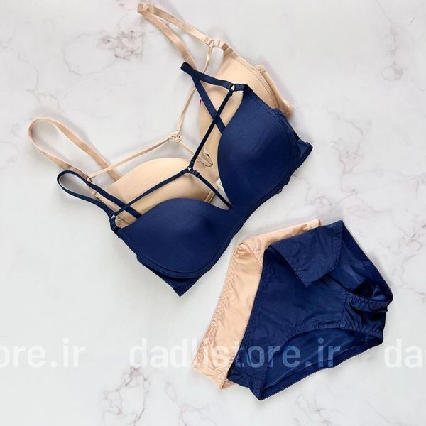 ست شورت و سوتین اسفنجی مانکنی هارنس دار