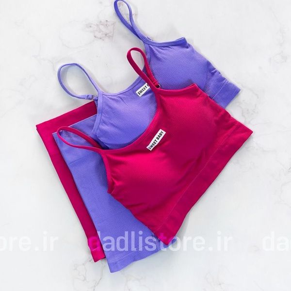 ست نیمتنه کاپدار و شورتک کوتاه کبریتی ورزشی Sweet Baby