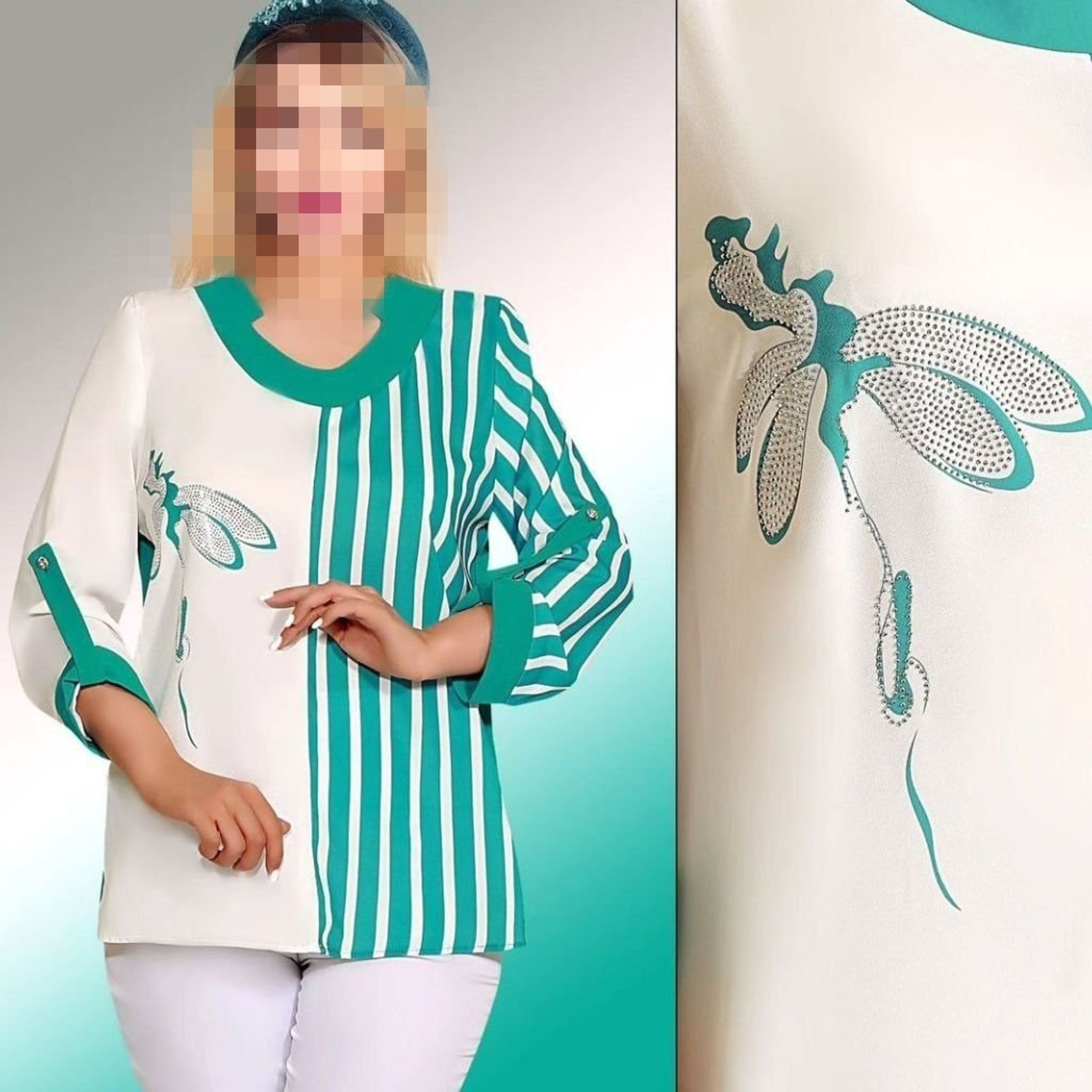 خرید آنلاین شومیز لنا کد 508166