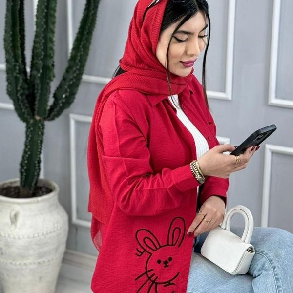 مانتو شومیز ی دخترانه مدل خرگوش کد 3278