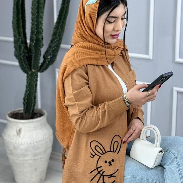 مانتو شومیز ی دخترانه مدل خرگوش کد 3278