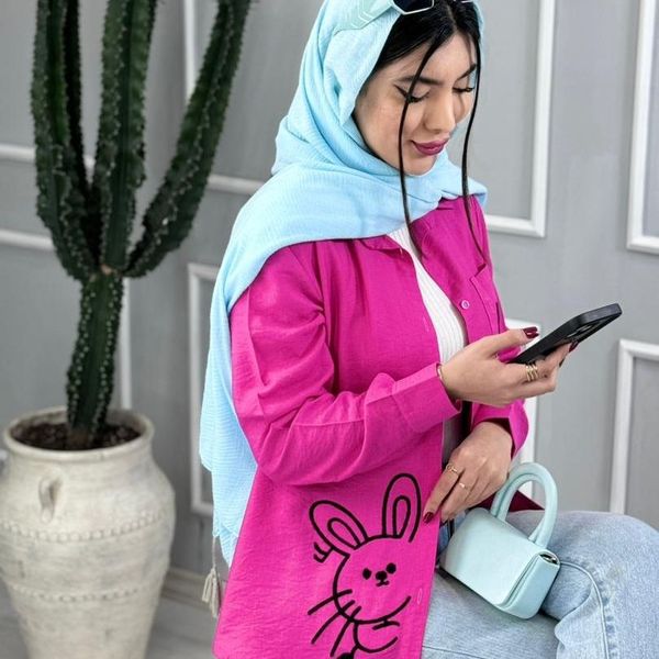 مانتو شومیز ی دخترانه مدل خرگوش کد 3278