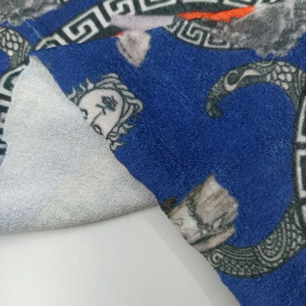 پارچه مخمل طرح VERSACE