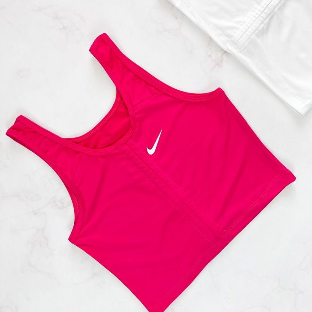 خرید اینترنتی کراپ تاپ گت دار ورزشی نایکی Nike