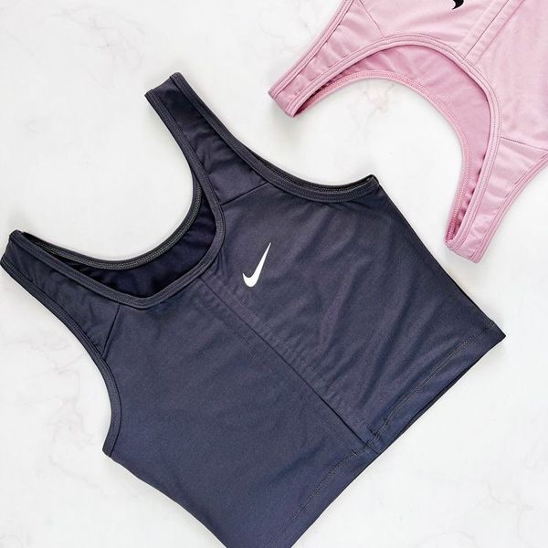 کراپ تاپ گت دار ورزشی نایکی Nike