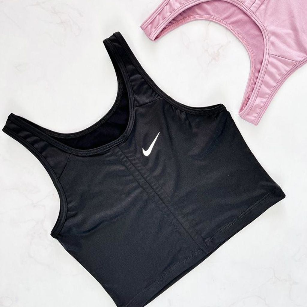 خرید اینترنتی کراپ تاپ گت دار ورزشی نایکی Nike