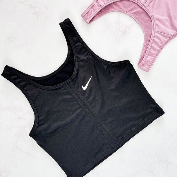 کراپ تاپ گت دار ورزشی نایکی Nike