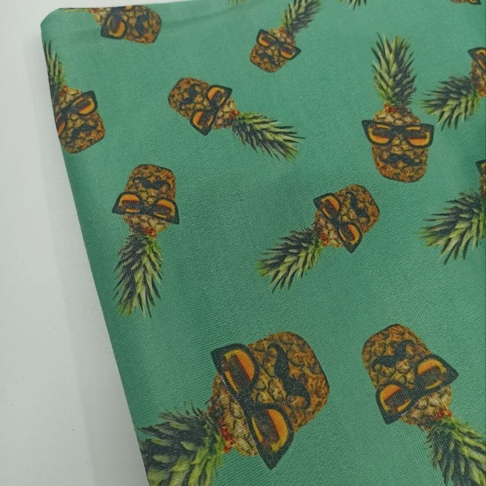 فروش اینترنتی پارچه تریکو pineapple