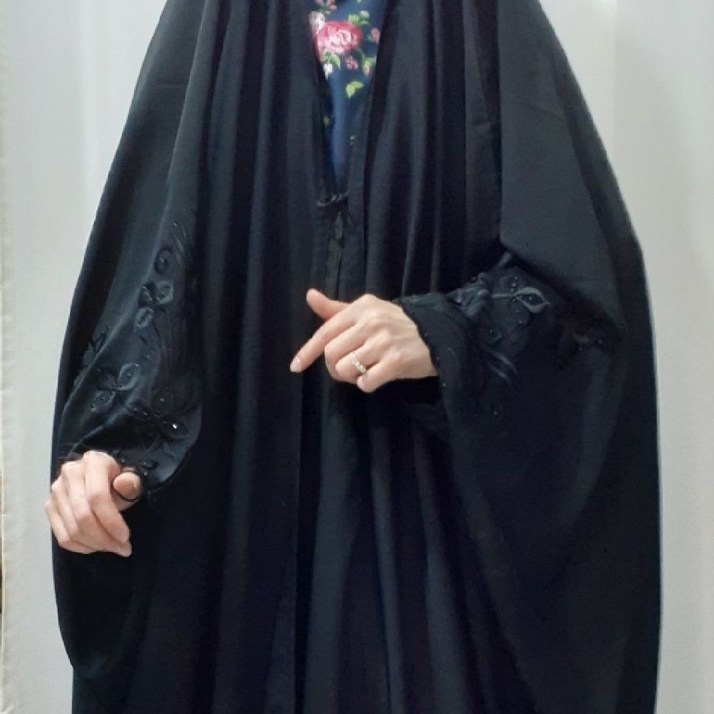 خرید آنلاین چادر عربی عبایی گلدوزی