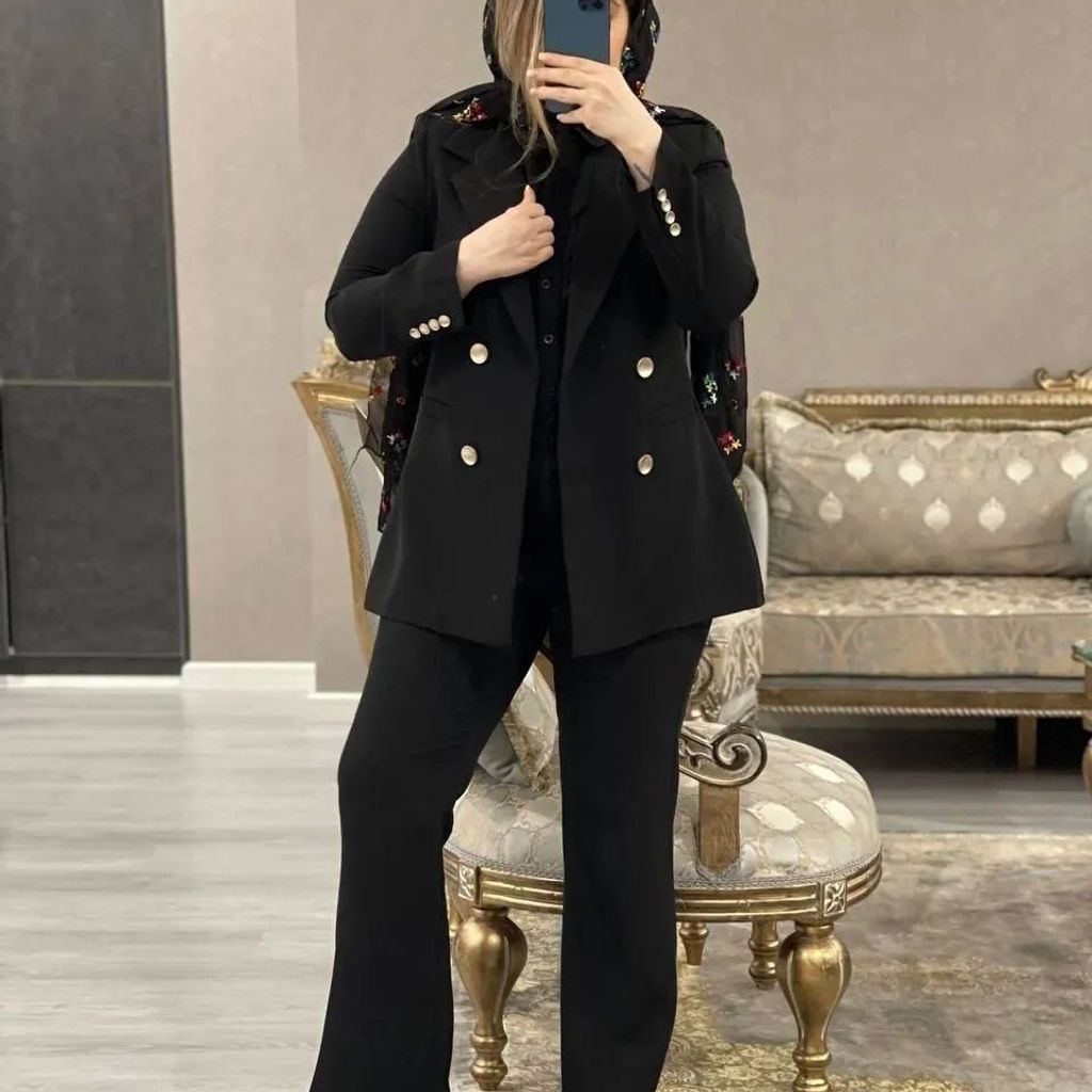 خرید آنلاین ست کت شلوار زنانه بهاران کد 9302