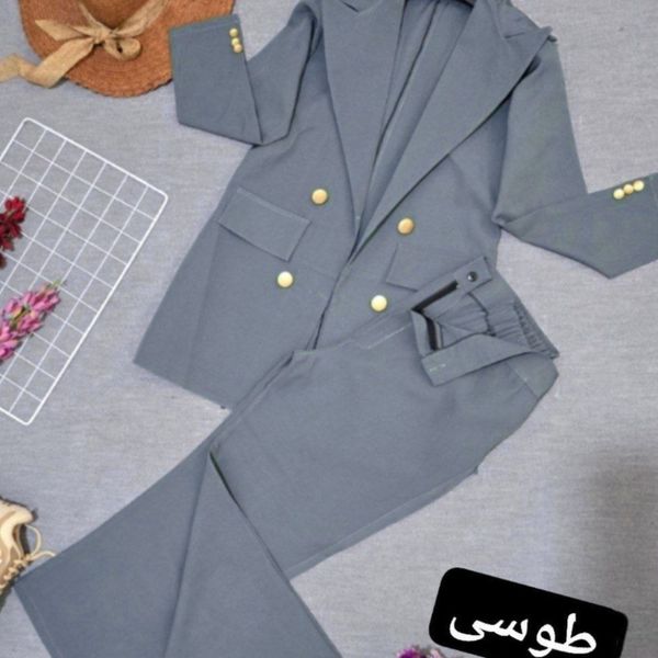 ست کت شلوار زنانه بهاران کد 9302