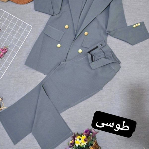 ست کت شلوار زنانه بهاران کد 9302