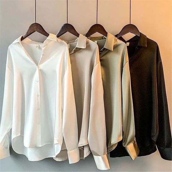 شومیز ساتن گلبهار کد 508557