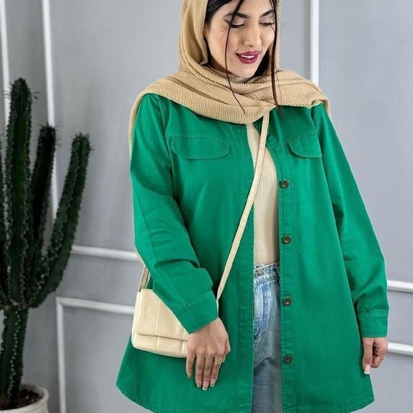 مانتو جین رنگی نفس 63236