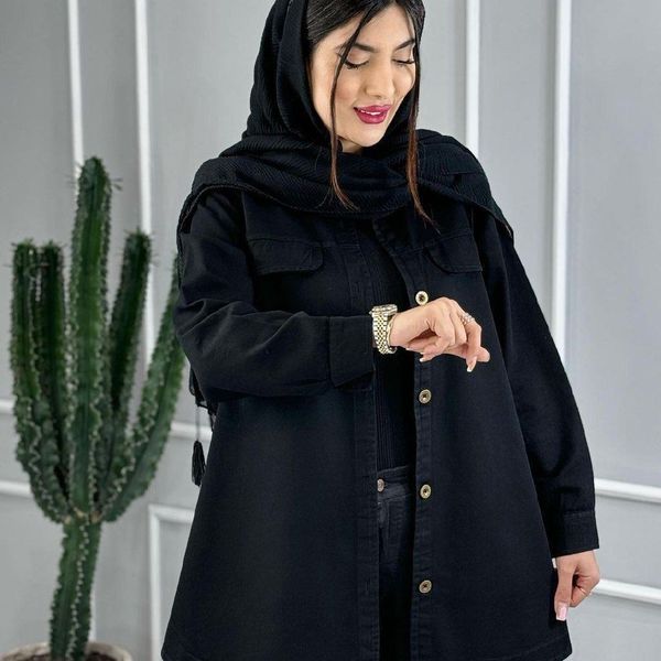 مانتو جین رنگی نفس 63236
