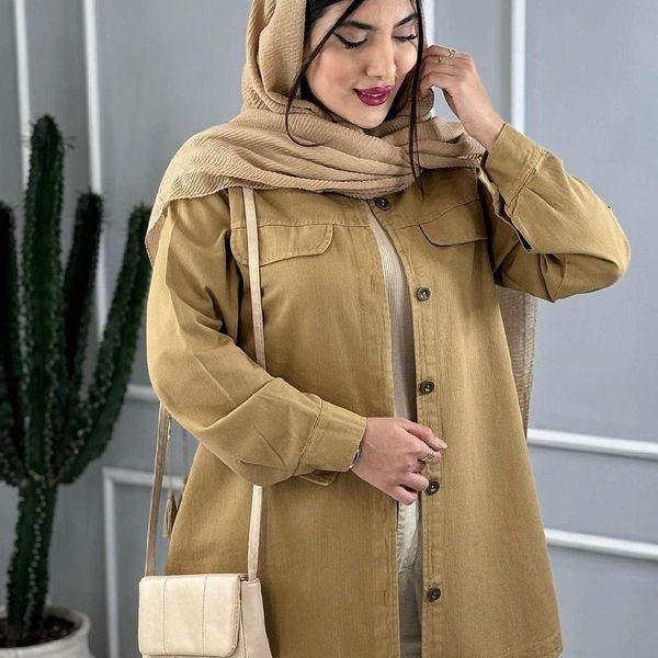 مانتو جین رنگی نفس 63236
