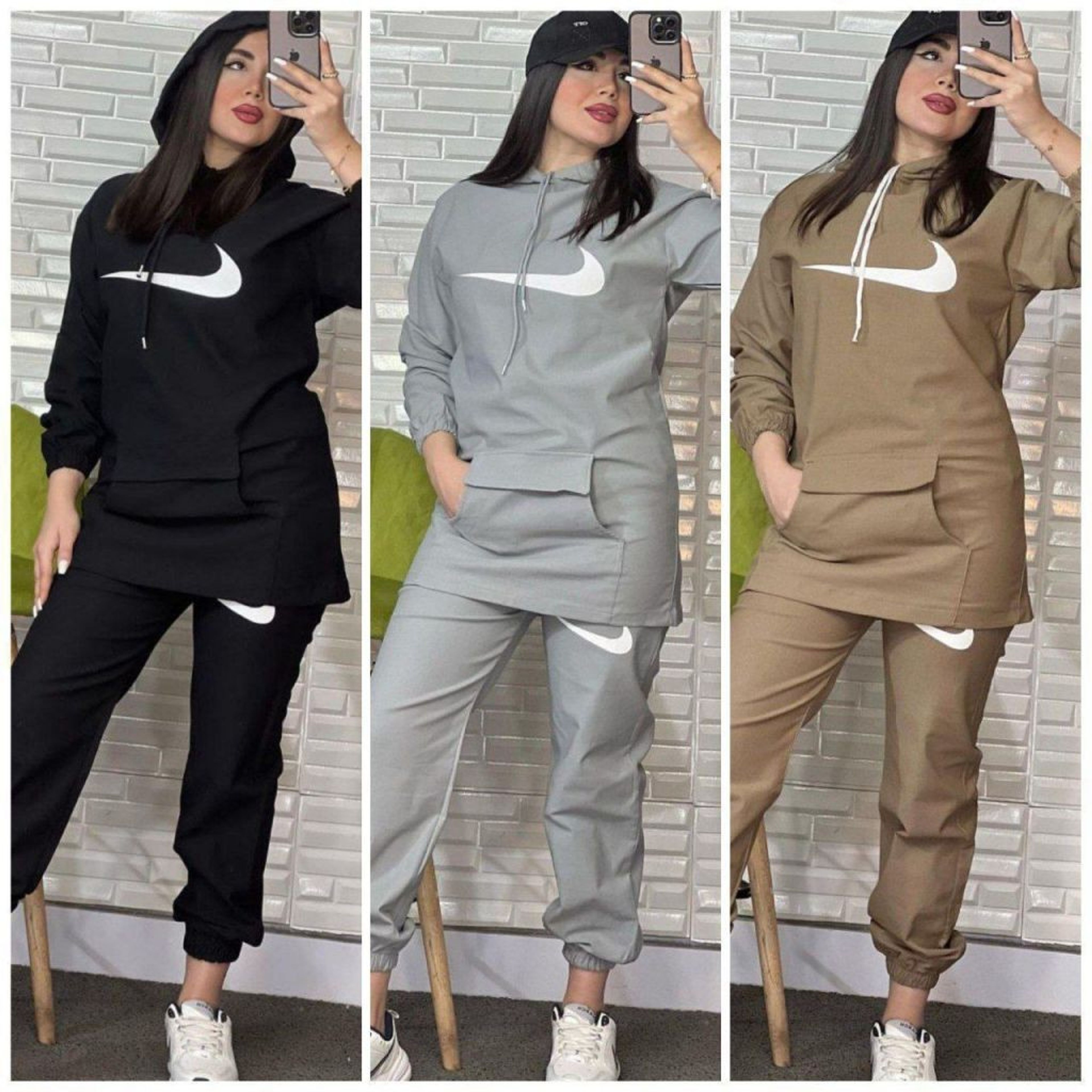 فروش اینترنتی ست  لباس شلوار نایک دوتیکه