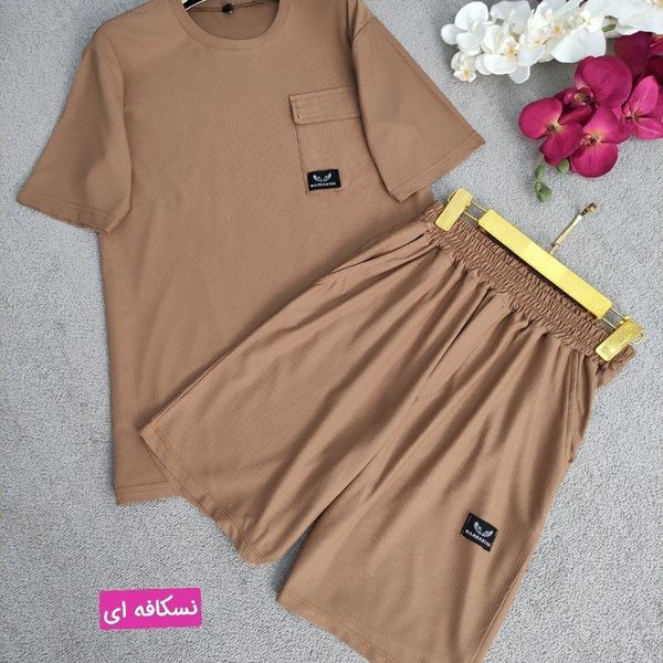 ست تیشرت و شلوارک شوری 54122