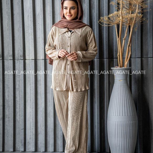 شومیز دوتیکه پلیسه 64286