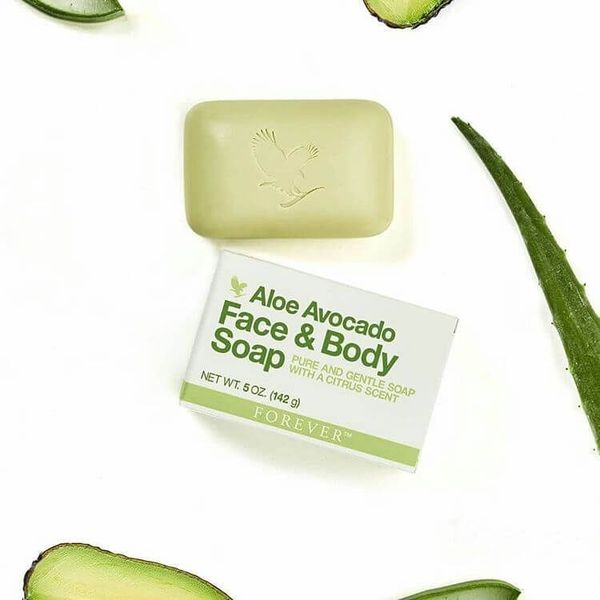 صابون صورت و بدن آووکادو فوراور | Aloe Avocado Face & Body Soap