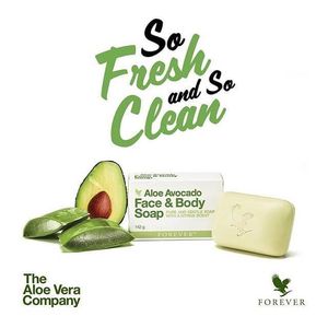 خرید آنلاین صابون صورت و بدن آووکادو فوراور | Aloe Avocado Face & Body Soap