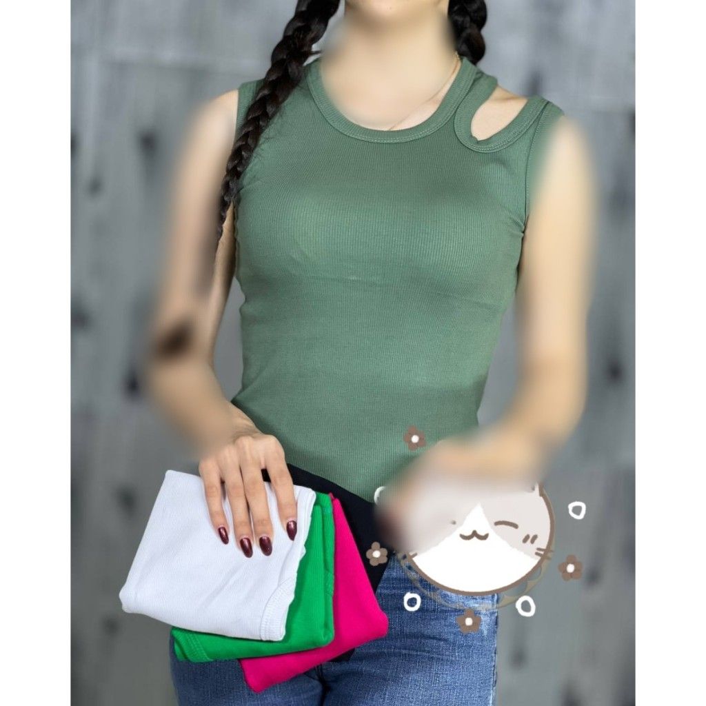خرید اینترنتی کراپ فانریپ سرشانه باز کد 108823