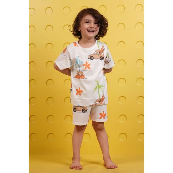 تیشرت و شلوارک اسنوپی کد 5002