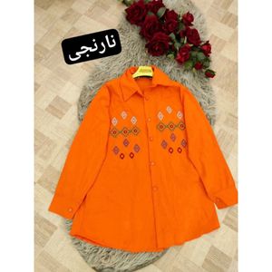 فروش اینترنتی مانتو‌ گلدوزی شیوا کد 510996