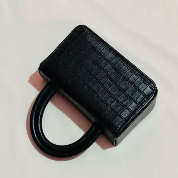 کیف دسته دوبل سنگی رودوشی طرح سنگفرشی زنانه