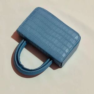 فروش اینترنتی کیف دسته دوبل سنگی رودوشی طرح سنگفرشی زنانه