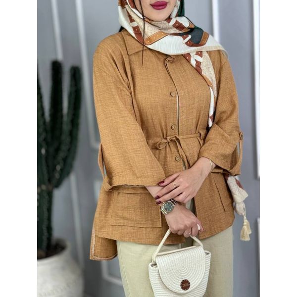مانتو کمرگت آتیه کد3967