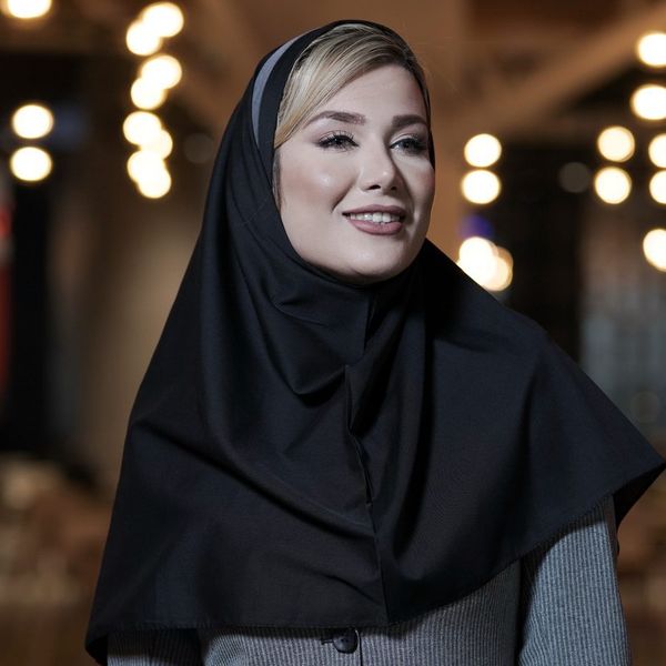 مقنعه تل دار کد 3640