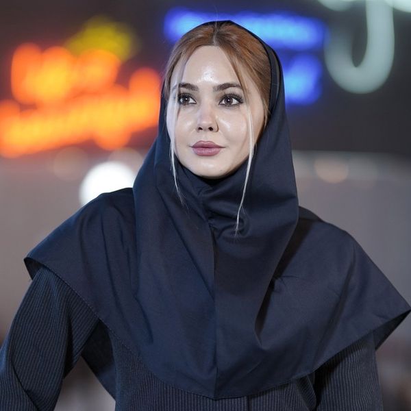 مقنعه تل دار کد 3640