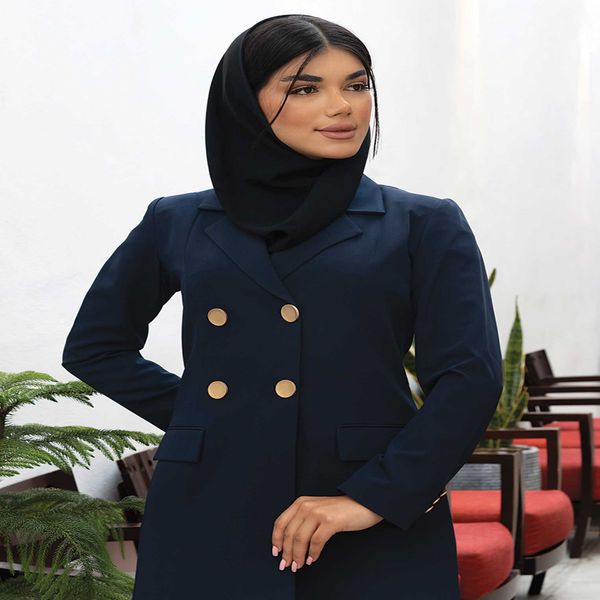 مانتو شلوار اداری مدل چهاردکمه کد 4022