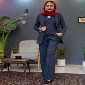 خرید اینترنتی قیمت مانتو شلوار اداری مدل جینا کد 4068