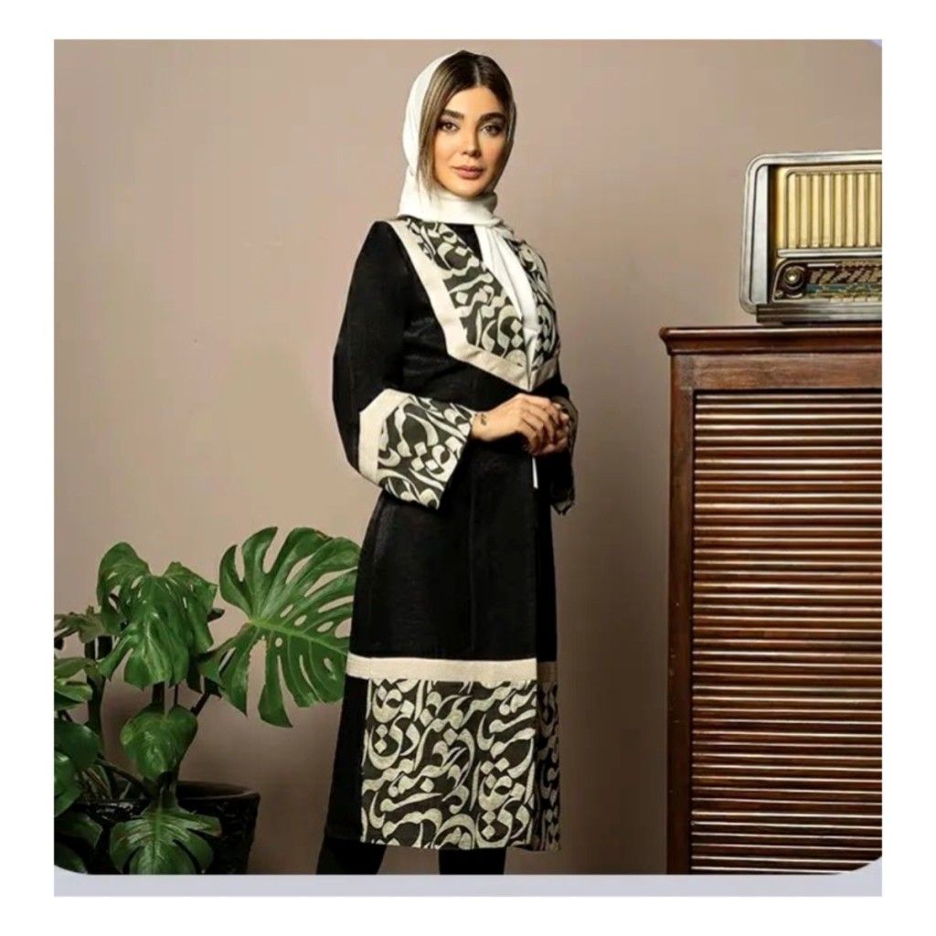 خرید آنلاین مانتو بلند مجلسی زنانه Tulika