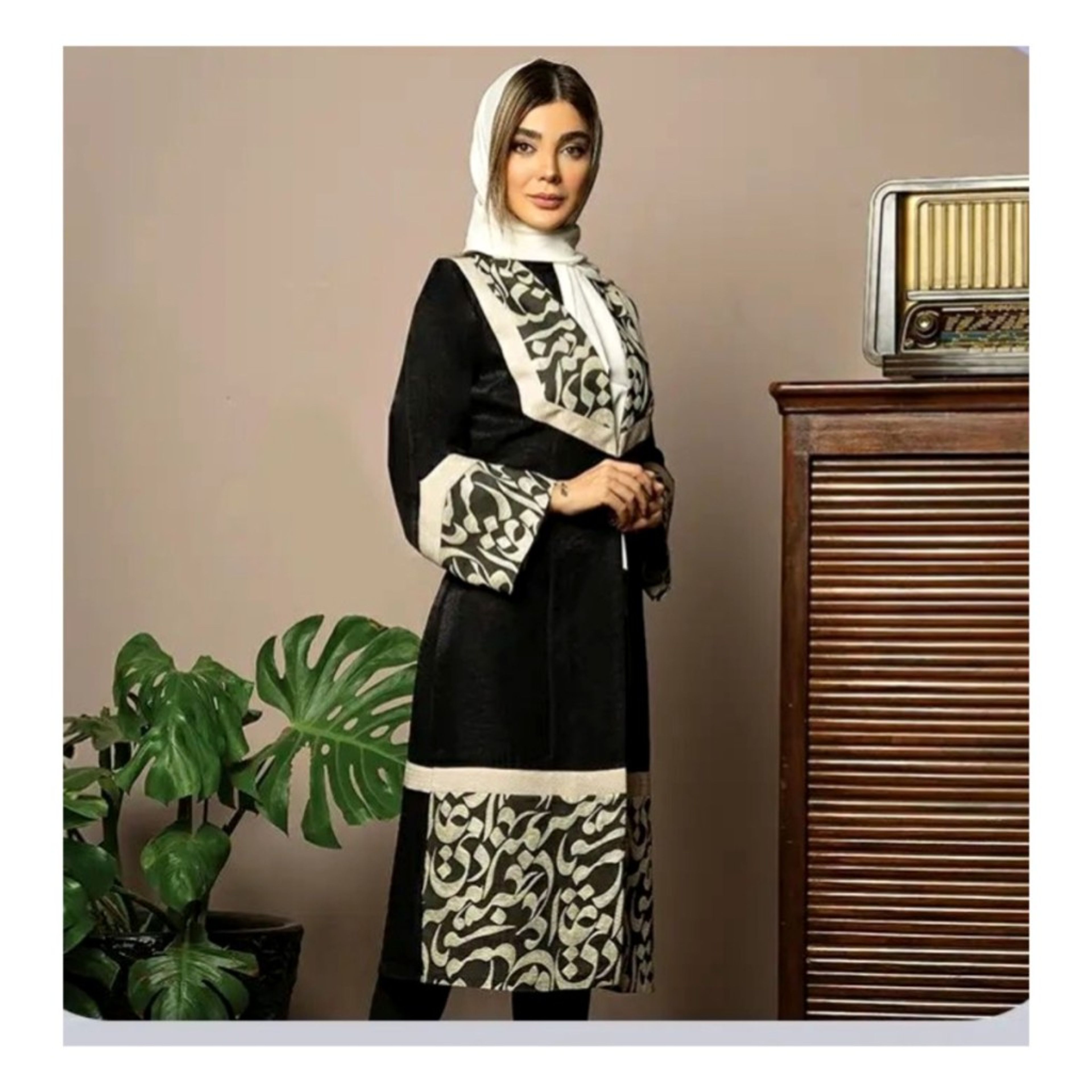 خرید آنلاین مانتو بلند مجلسی زنانه Tulika