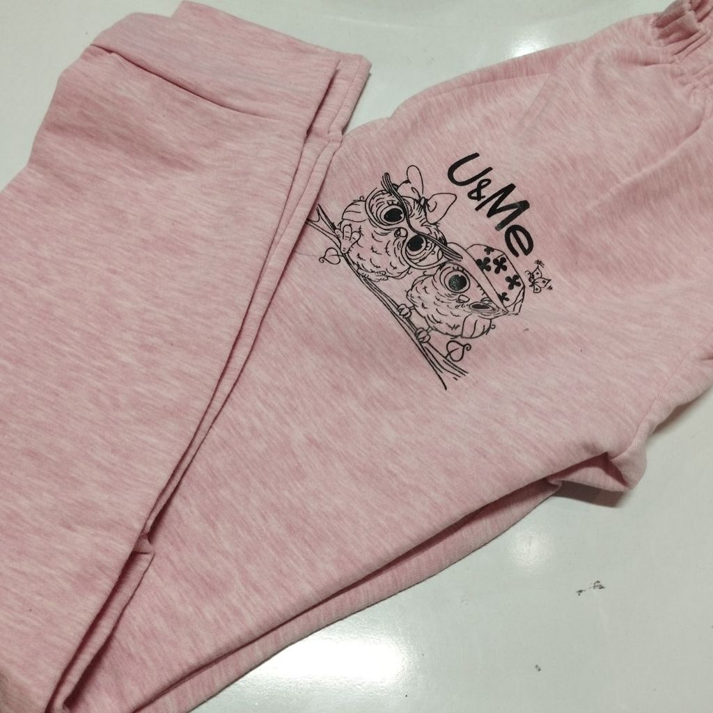 فروش اینترنتی شلوار راحتی دخترانه طرح جغد کد 11583