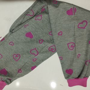 خرید آنلاین شلوار راحتی دخترانه طرح جغد کد 11583